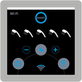 Накопительный водонагреватель Atlantic Vertigo Steatite WiFi 100 W 851261