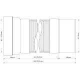 Труба фановая гофрированная Mcalpine 110 мм (200-330 мм) MRWC-F20P