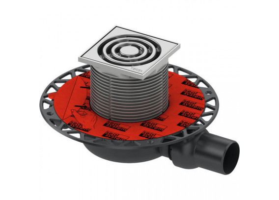 Трап Tece TECEdrainpoint S 110 низкий горизонтальный 50 мм 3601100