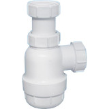 Сифон для раковины Mcalpine 1 1/2 х 40 мм бутылочный без выпуска MRSK2-NW