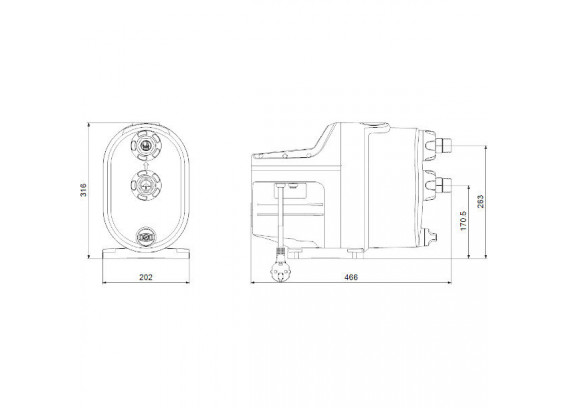 Насосная установка Grundfos SCALA1 3-45 99530405