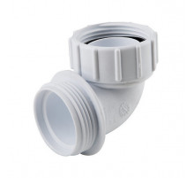 Отвод 90° Mcalpine 1 1/2 НР х 1 1/2 ВР CV11WH
