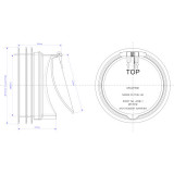 Обратный клапан для канализации Mcalpine 110 мм MRWC-ARB1