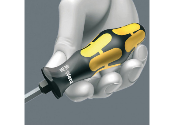 Отвертка долото шлицевая Wera Kraftform Plus 932 A, 1.0 x 5.5 x 100 мм WE-018264