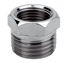 Футорка хромированная Remer 3/4 х 1/2 НР-ВР 5111234RR