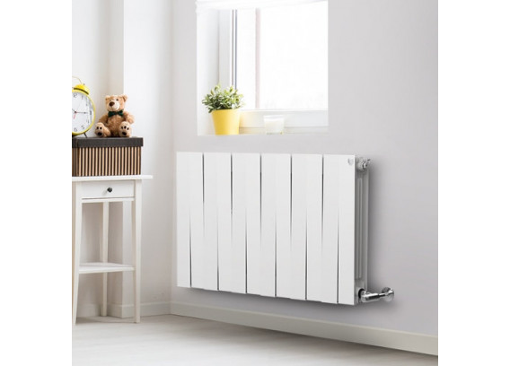 Радиатор биметаллический Royal Thermo PianoForte 500 мм - 6 секций (белый)
