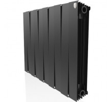 Радиатор биметаллический Royal Thermo PianoForte 500 мм - 4 секции (черный)