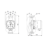 Насос циркуляционный Grundfos ALPHA 2 25-40 99420002