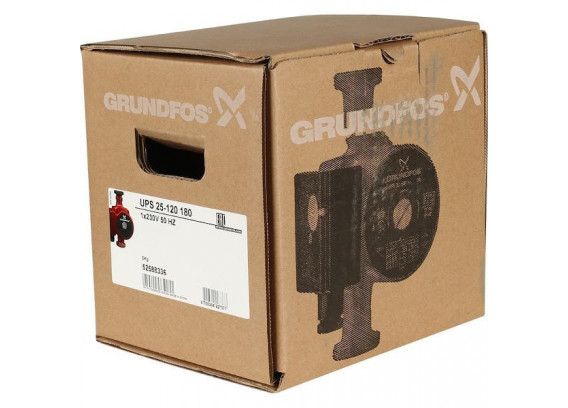 Насос циркуляционный Grundfos UPS 25-120 180 мм 52588336