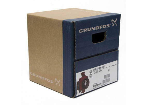 Насос циркуляционный Grundfos UPS 25-80 180 мм 95906440