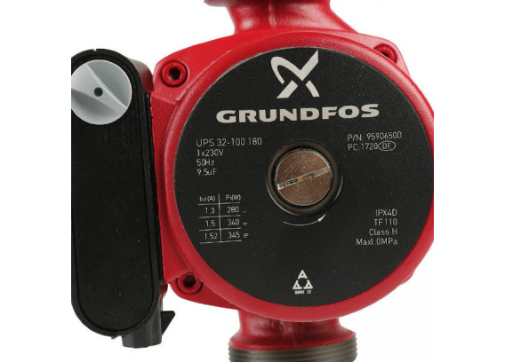 Насос циркуляционный Grundfos UPS 32-100 180 мм 95906500