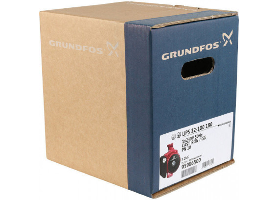 Насос циркуляционный Grundfos UPS 32-100 180 мм 95906500