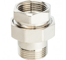 Американка Stout 2 НВ прямая, O-ring уплотнение, никелированная SFT-0041-000002