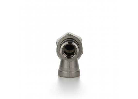Вентиль термостатический Elsen, осевой, 1/2" — 1/2", ВН, никелированный