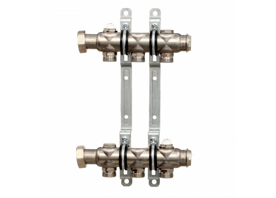 Коллекторная группа Elsen НГ 1", 11 контуров 3/4" EK, нержавеющая сталь