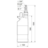 Насос погружной для колодца Grundfos SB 3-45 A 97686705
