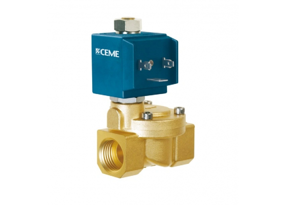 Электромагнитный клапан Ceme нормально-открытый 220 В 1/2" (8714NN120S4A7)