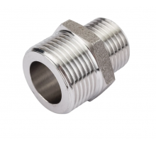 Ниппель переходной Valtec из нержавеющей стали 3/4" х 1/2" VTi.580.I.0504