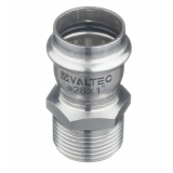 Соединитель Valtec 28 мм х 1" НР из нержавеющей стали VTi.901.I.002806