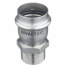 Соединитель Valtec 35 мм х 1" НР из нержавеющей стали VTi.901.I.003506