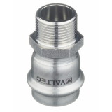 Соединитель Valtec 35 мм х 1" НР из нержавеющей стали VTi.901.I.003506