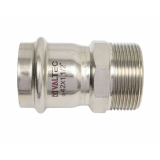 Соединитель Valtec 54 мм х 2" НР из нержавеющей стали VTi.901.I.005409