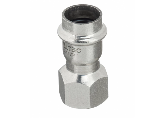 Соединитель Valtec 18 мм х 1/2" ВР из нержавеющей стали VTi.902.I.001804