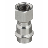 Соединитель Valtec 18 мм х 1/2" ВР из нержавеющей стали VTi.902.I.001804