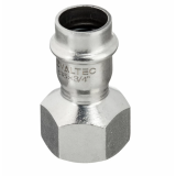 Соединитель Valtec 18 мм х 3/4" ВР из нержавеющей стали VTi.902.I.001805