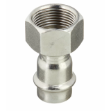 Соединитель Valtec 18 мм х 3/4" ВР из нержавеющей стали VTi.902.I.001805