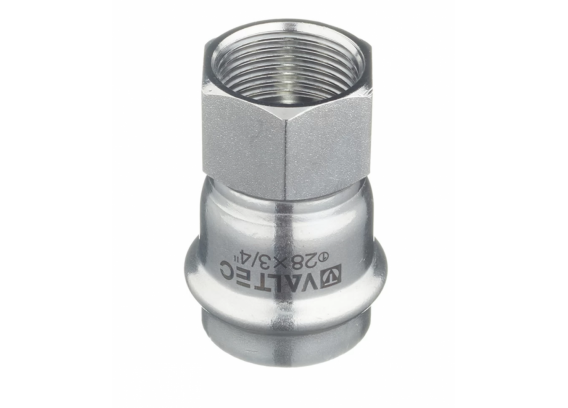 Соединитель Valtec 28 мм х 3/4" ВР из нержавеющей стали VTi.902.I.002805