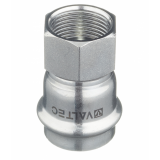 Соединитель Valtec 35 мм х 1" ВР из нержавеющей стали VTi.902.I.003506