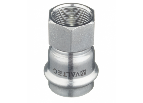 Соединитель Valtec 35 мм х 1" ВР из нержавеющей стали VTi.902.I.003506