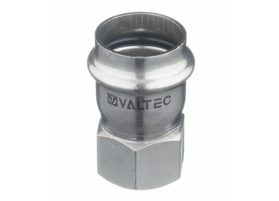 Соединитель Valtec 42 мм х 1 1/2" ВР из нержавеющей стали VTi.902.I.004208