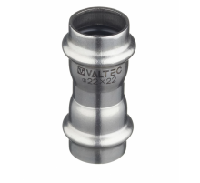 Муфта пресс Valtec 22 х 22 мм из нержавеющей стали VTi.903.I.002222
