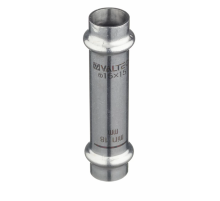 Муфта надвижная Valtec 15 х 15 мм из нержавеющей стали VTi.904.I.001515