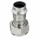Соединитель Valtec 18 мм х 3/4" с накидной гайкой из нержавеющей стали VTi.908.I.001805
