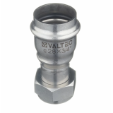 Соединитель Valtec 28 мм х 3/4" с накидной гайкой из нержавеющей стали VTi.908.I.002805