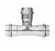 Тройник пресс Valtec 22 х 22 х 22 мм. из нержавеющей стали VTi.931.I.222222