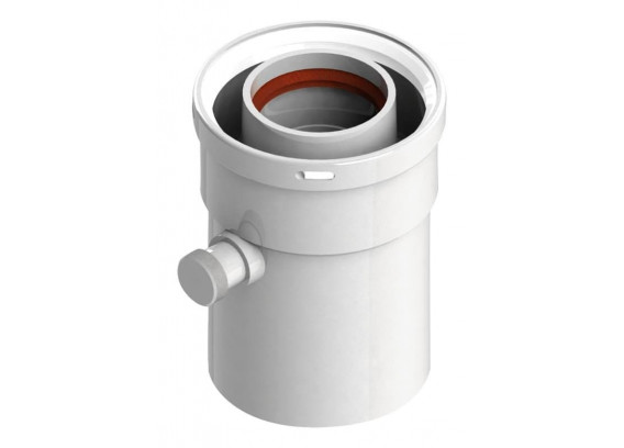 Конденсатосборник вертикальный Stout DN 60/100 мм п/м SCA-6010-000101
