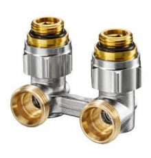 Узел нижнего подключения Oventrop Multiflex F ZB угловой 1/2 НР x 3/4 НР 1015884