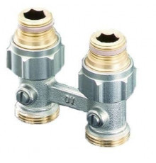 Узел нижнего подключения Oventrop Multiflex F ZB прямой 1/2 НР x 3/4 НР 1015883