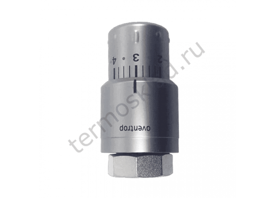 Термостат Oventrop Uni SH М 30x1.5 мм матовая сталь 1012085