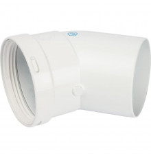 Отвод Stout 45° DN 80 мм п/м SCA-0080-000045