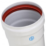Труба Stout DN 80 мм, длина 500 мм, п/м SCA-0080-000500