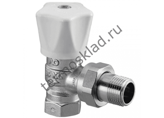 Вентиль с ручным приводом Oventrop HRV Ду 15 1/2 угловой 1191504
