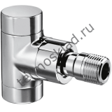 Вентиль на обратную подводку Oventrop Combi E угловой Ду 15 1/2 хром 1166052
