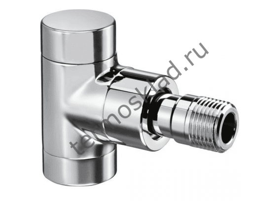 Вентиль на обратную подводку Oventrop Combi E угловой Ду 15 1/2 хром 1166052
