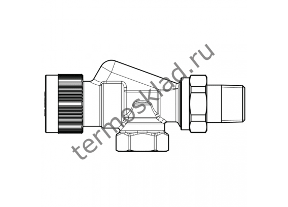 Термостатический клапан Oventrop A DN 20 осевой для радиатора отопления 1181406