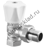 Вентиль с ручным приводом Oventrop HRV Ду 15 1/2 угловой 1191504